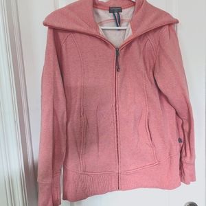 Zip up sweatshirt jacket